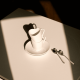 Conjunto de 2 Chávenas de Café com Pires e Colheres - To Branco - Alessi ALESSI ALESMMI35SET2