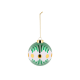 Green Christmas Ball Stripes and Balls - Delight Green - Alessi ALESSI ALESNZ041GR