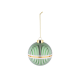Green Christmas Ball Stripes - Delight Green - Alessi ALESSI ALESNZ042GR