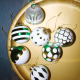 Set of 2 Christmas Balls Set2 - Delight Green - Alessi ALESSI ALESNZ04SET2GR