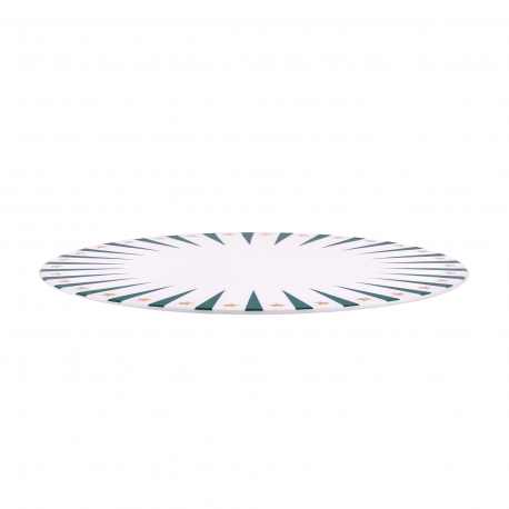 Green Panettone Serving Plate - Delight Green - Alessi ALESSI ALESNZ06GR