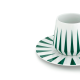 Conjunto 2 Chávenas de Café com Pires Verde - Delight - Alessi ALESSI ALESNZ08SETGR