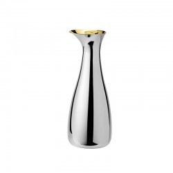 Carafe With Stopper 1Lt - Norman Foster Inox And Gold - Stelton