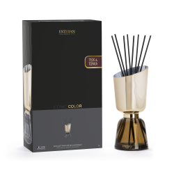 Refillable Scented Bouquet 1L Teck & Tonka - Iconic Gold - Esteban Parfums ESTEBAN PARFUMS ESTICO-050