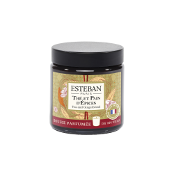 Vela Perfumada 90gr Tea & Gingerbread - Christmas Edition - Esteban Parfums