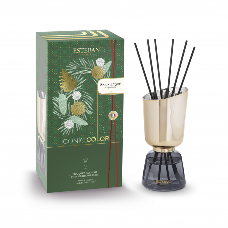 Bouquet Perfumado Recarregável 250ml Sapin Exquis - Iconic Dourado - Esteban Parfums ESTEBAN PARFUMS ESTICO-048