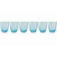 Juego 6 Vasos Tumbler 380ml Azul - Vertigo Azul Y Blanco - Italesse ITALESSE ITL3353BW