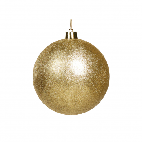 Gold Christmas Bauble with Glitter 30cm Gold With Glitter - Goodwill GOODWILL GWUG60070