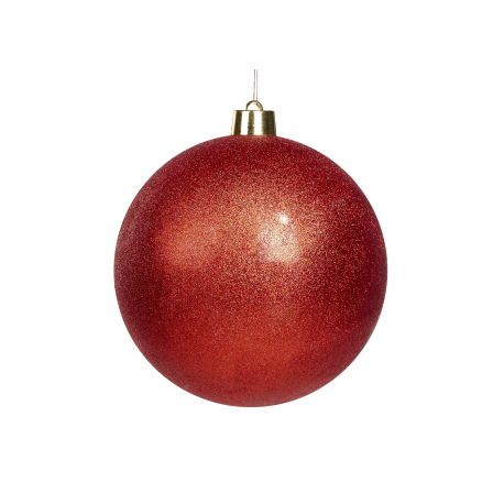Bola de Natal Vermelho com Glitter 30cm - Goodwill GOODWILL GWUG60073