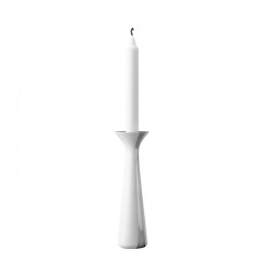 Candle Holder - Unified 21Cm White/steel - Stelton