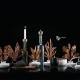 Leaf Fragrance Diffuser Shhh - The Five Seasons White - Alessi ALESSI ALESMW64 5SB