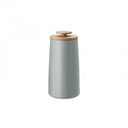 Tea Canister/Storage Jar 300gr - Emma Grey Dark Grey - Stelton STELTON STTX-224-1