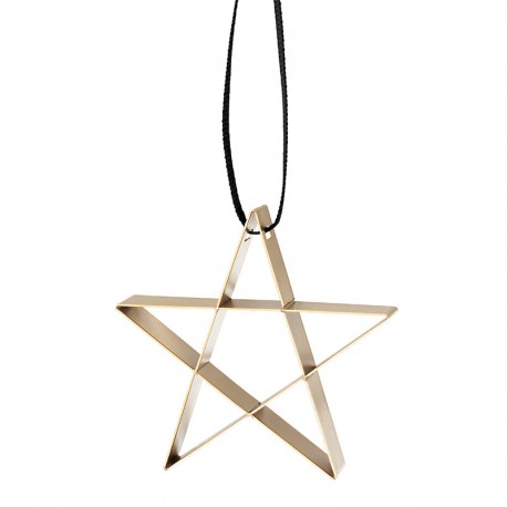 Ornamento Estrela Pequena Dourado - Figura - Stelton STELTON STT10603