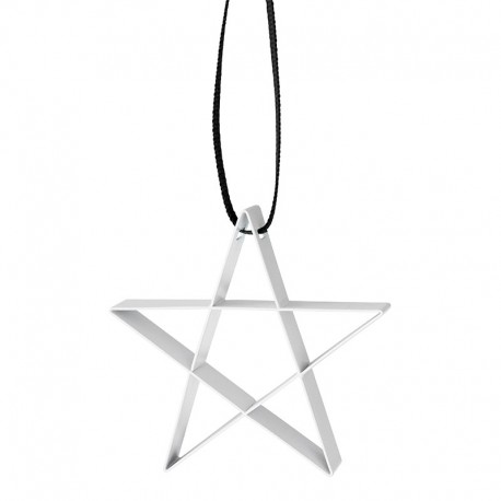 Star Ornament Small White - Figura - Stelton STELTON STT10603-2