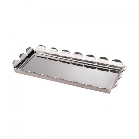 Rectangular Tray - Piccolo Recinto Steel - Alessi ALESSI ALESAM19VAS