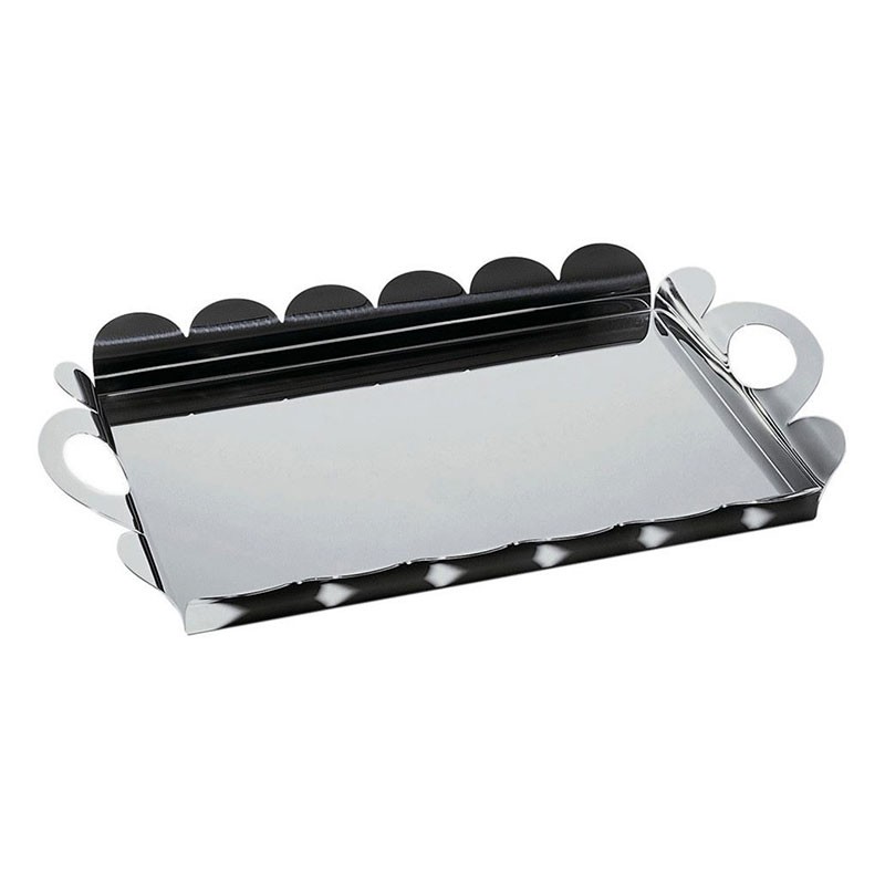 Alessi Recinto トレイ Recinto: Rectangular tray with handles | Alessi