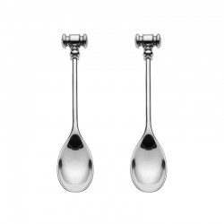 Conjunto de 2 Colheres com Martelo para Ovos - Dressed Inox - Alessi ALESSI ALESMW20S2