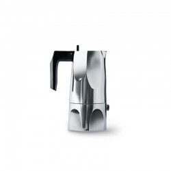 Espresso Coffee Maker 70ml - Ossidiana Steel - Alessi