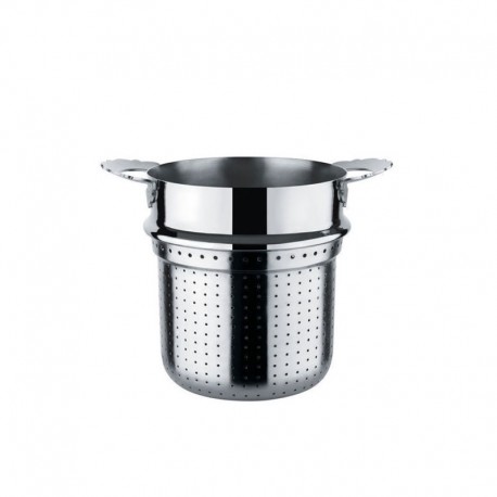 Colander for Pasta-Set ø20cm - Dressed Steel - Alessi ALESSI ALESMW306