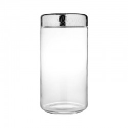 Jar with Hermetic Lid 1,5lt - Dressed Silver - Alessi ALESSI ALESMW21/150