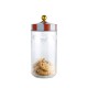Jar with Hermetic Lid 1,5lt - Circus Red, White And Transparent - Alessi ALESSI ALESMW30/150