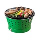 Portable Smokeless Grill Green - Grillerette - Food & Fun FOOD & FUN FFGRC6018