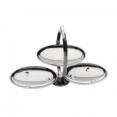 Folding Cake Stand - Anna Gong Steel - Alessi ALESSI ALESAM37