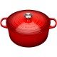 Round Casserole 28cm Cerise - Le Creuset LE CREUSET LC21177280602430