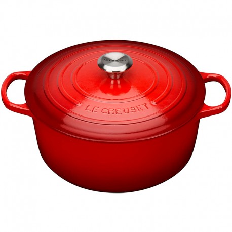Round Casserole 28cm Cerise - Le Creuset LE CREUSET LC21177280602430