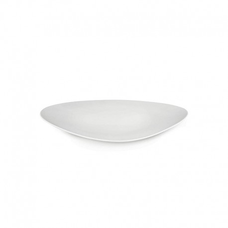 Set of 6 Flat Plates - Colombina Collection White - Alessi ALESSI ALESFM10/1