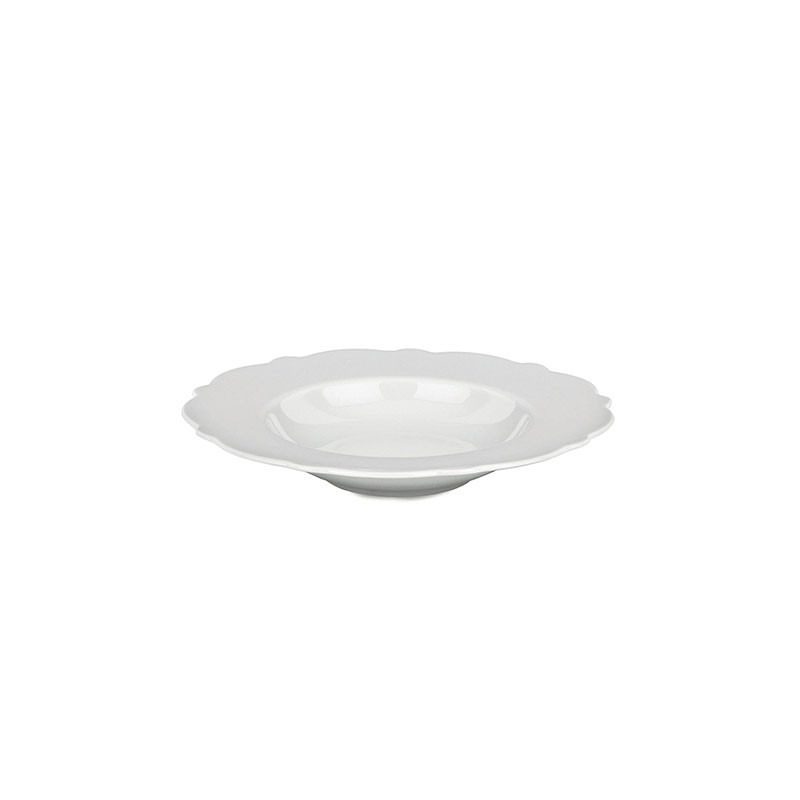 Alessi Dressed Soup Plate White