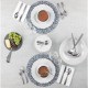 Set of 4 Dessert Plates - Dressed White - Alessi ALESSI ALESMW01/5