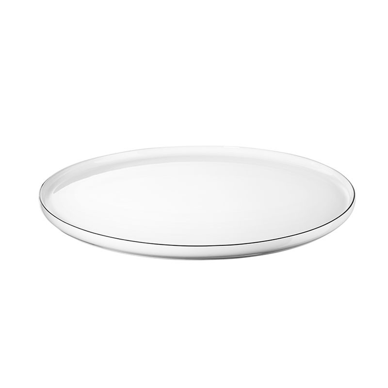 Plato Grande Ø27Cm - Oco Noire Blanco Y Negro - Asa Selection