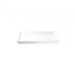 Plate/Top Square 23Cm - 250ºc White - Asa Selection