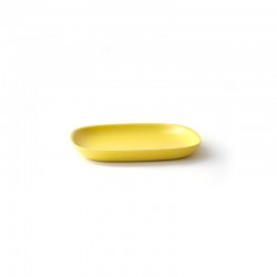 Prato Pequeno 18Cm - Gusto Amarelo (limão) - Biobu