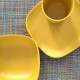Prato Pequeno 18Cm Amarelo - Gusto Amarelo (limão) - Biobu BIOBU EKB8651