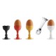 Egg Cup with Spoon White - Dressed - Alessi ALESSI ALESMW14SETW