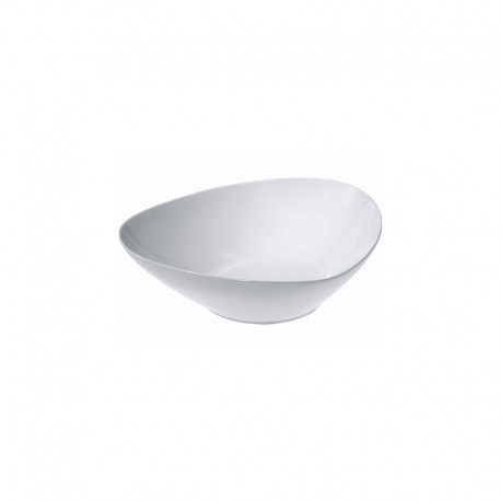 Set of 6 Small Shallow Bowl - Colombina Collection White - Alessi ALESSI ALESFM10/54S