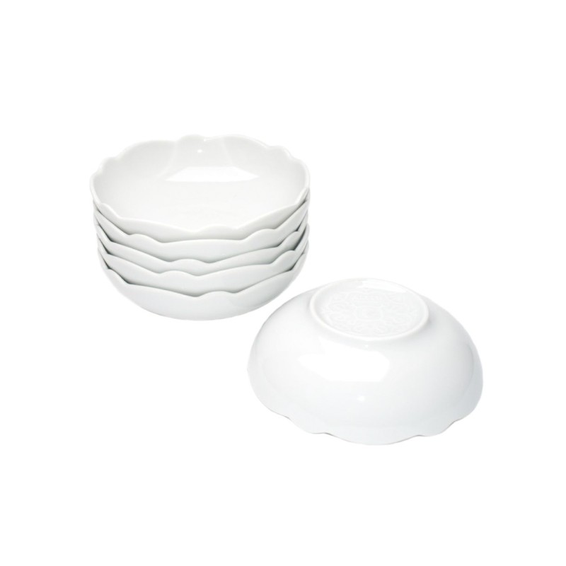 Set of 4 Dessert Bowls Dressed Alessi
