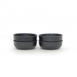 Mini Bowl Set Ø7Cm - Fresco Black - Biobu
