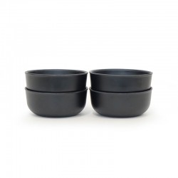 Mini Bowl Set Ø8Cm - Fresco Black - Biobu