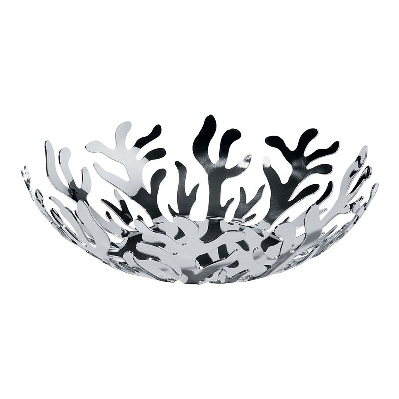 Alessi Twist Again Fruit Holder in 18/10 Stainless Steel Mirror Polished,  Silver