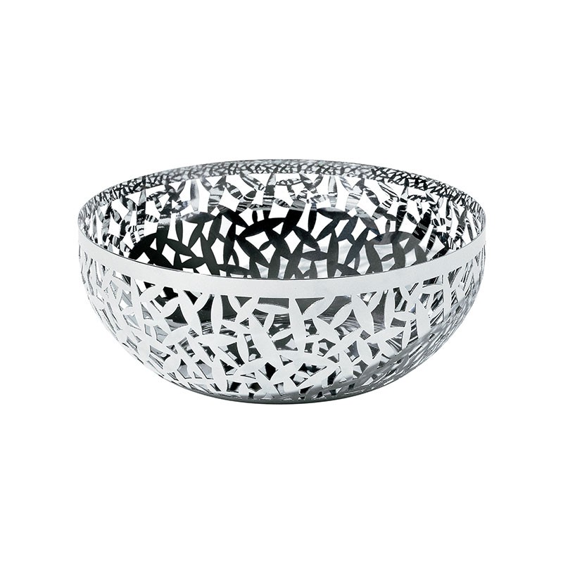 Open-Work Fruit Bowl Ø21Cm - Cactus! Inox - Alessi