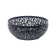 Open-Work Fruit Bowl Ø21Cm - Cactus! Black - Alessi ALESSI ALESMSA04/21B