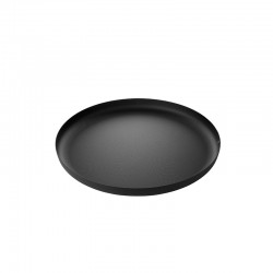 Round Tray Black - Extra Ordinary Metal - Alessi ALESSI ALESJM14/35BT