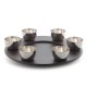 Set of 3 Fondue Bowls - Mami Silver - Alessi ALESSI ALESSG59