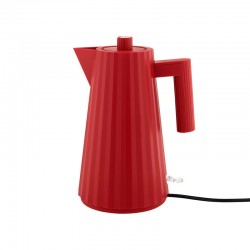 Hervidor Eléctrico - Plissé Rojo - Alessi