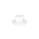 Set of 4 Saucers for Tea Cups – All-Time White - A Di Alessi A DI ALESSI AALEAGV29/79