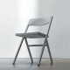 Folding and Stackable Chair Grey – Piana - Alessi ALESSI ALESASPN7032