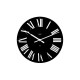 Relógio de Parede Preto – Firenze - Alessi ALESSI ALES12B